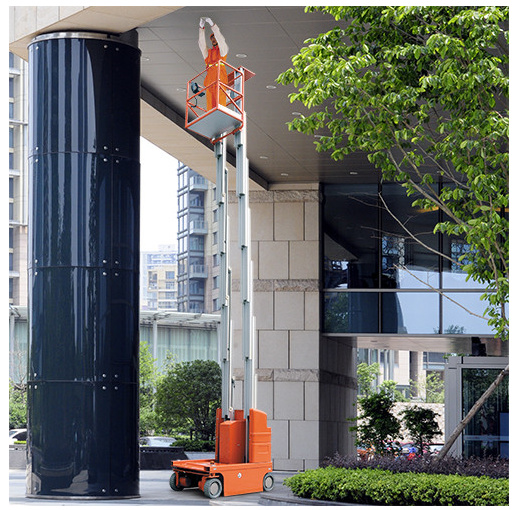 保定电动自行走铝合金高空作业平台